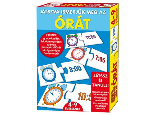Játszva ismerjük meg oktató puzzle - többféle