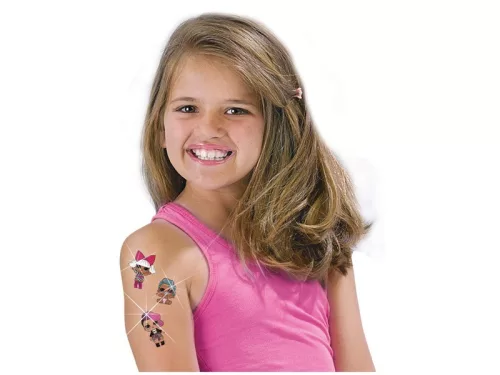 SES: L.O.L. csillogó tetoválás készlet