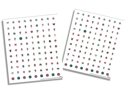 SES: L.O.L. körömdíszítő készlet