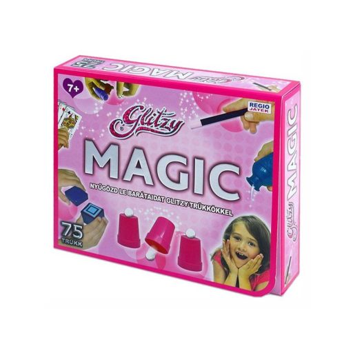 Glitzy Magic bűvészdoboz lányoknak - 75 trükkel