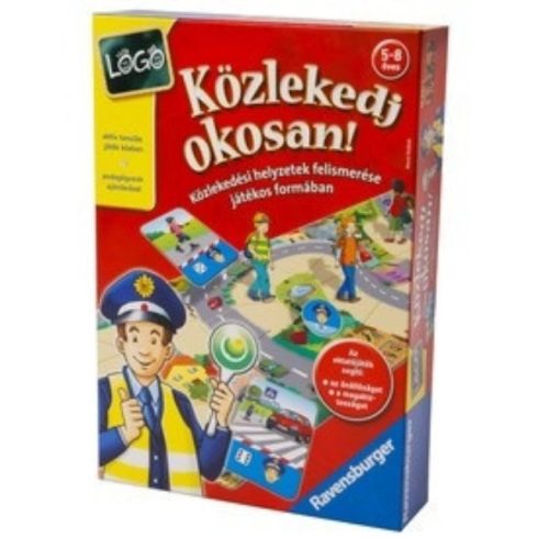 Logo Közlekedj okosan társasjáték