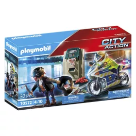 Playmobil Rendõrségi motor: Pénztolvaj 70572