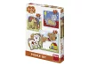 Babypuzzle 3-5 db