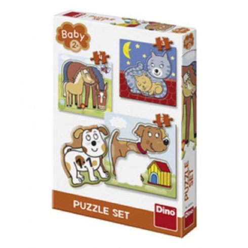 Babypuzzle 3-5 db