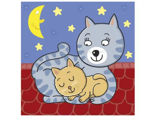 Babypuzzle 3-5 db