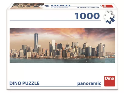 Puzzle 1000 db panoráma - Manhattan