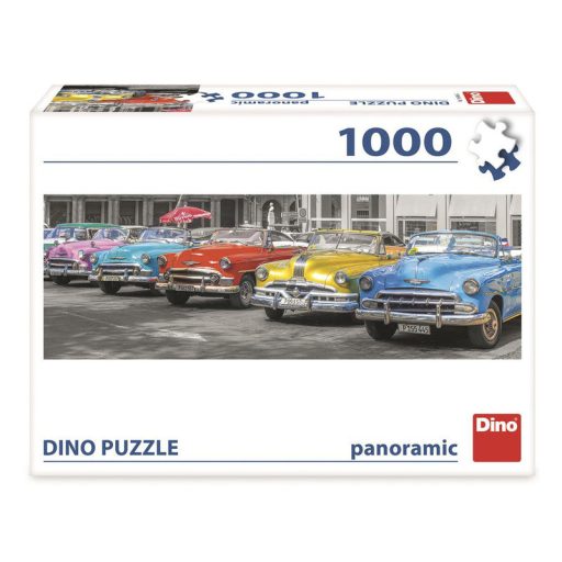 Puzzle 1000 db panoráma - autótalálkozó