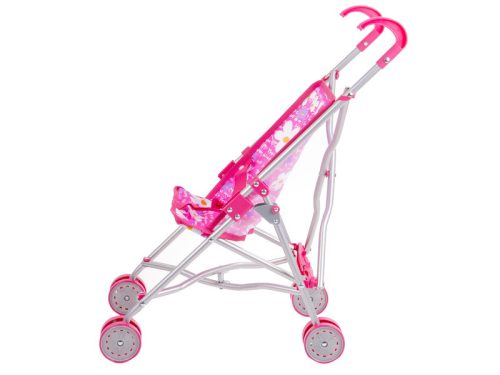 Fémvázas sport babakocsi rózsaszín