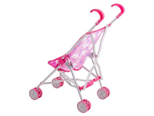 Fémvázas sport babakocsi rózsaszín
