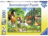 Ravensburger: Állati buli 100 darabos XXL puzzle