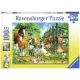 Ravensburger: Állati buli 100 darabos XXL puzzle