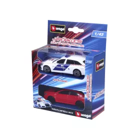 Bburago 1:43 - Audi A6 rendőrautó és üldözöttje