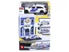 Bburago city 1:43 - Audi A6 rendőrautó és rendőrörs