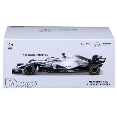 Bburago 1/43 - 2019 Mercedes F1 sisakkal