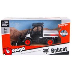 Bburago - Bobcat villás emelővel - 10 cm