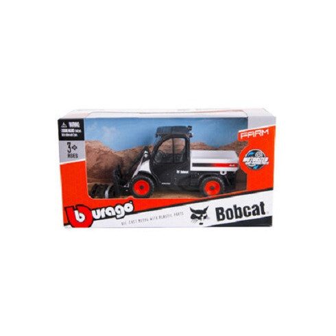 Bburago - Bobcat villás emelővel - 10 cm