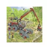 Ravensburger: Puzzle 3x49 db - Óriási gépek