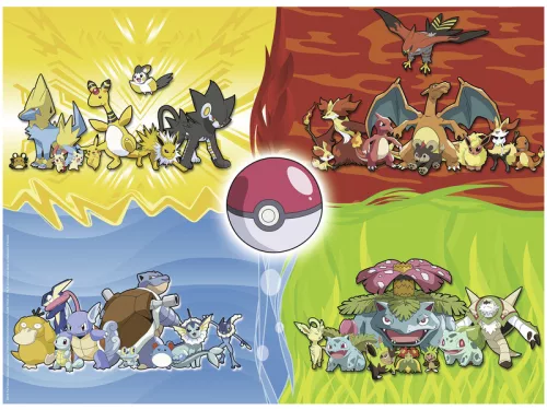 Ravensburger Puzzle 150 db - Pokémon
