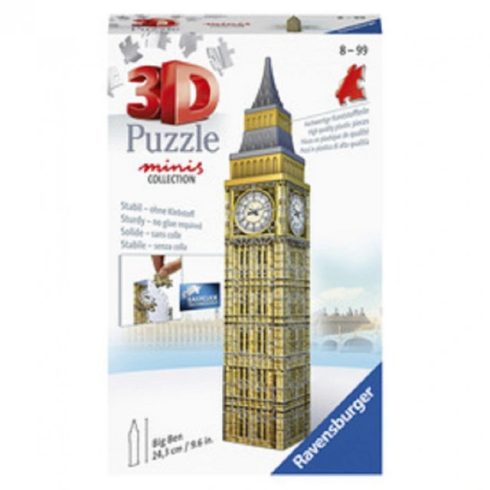 Puzzle 3D 54 db - Mini Big Ben