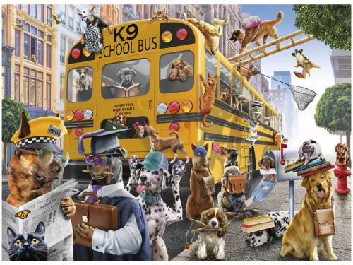Ravensburger: Puzzle 150 db - Állati iskola