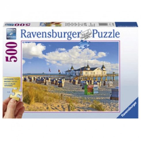 Puzzle 500 db - Strand, Ahlbeck