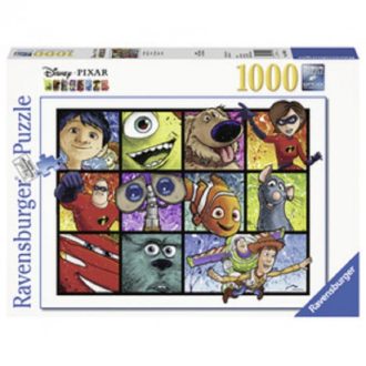Puzzle 1000 db - Fröcskölt művészet