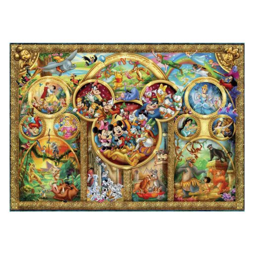 Puzzle 500 db - Disney család