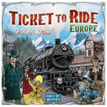 Ticket To Ride Európa Társasjáték