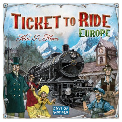 Ticket To Ride Európa Társasjáték