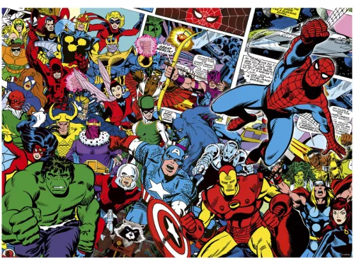 Ravensburger: Puzzle 1000 db - Marvel küldetés
