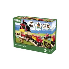 BRIO Farm vonat szett