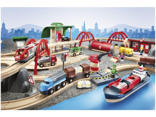 BRIO Vonatszett delux