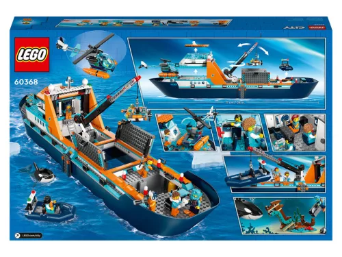 LEGO City 60368 Sarkkutató hajó