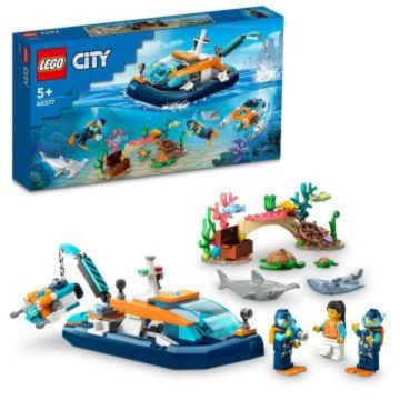 LEGO® City: Felfedező búvárhajó 60377