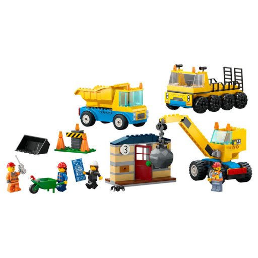 LEGO City 60391 Építõipari teherautók és bontógolyós daru