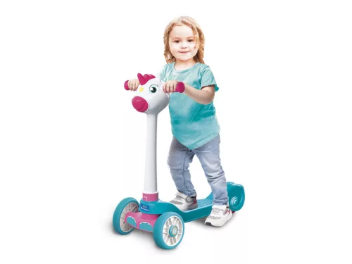 Háromkerekű roller unikornisos