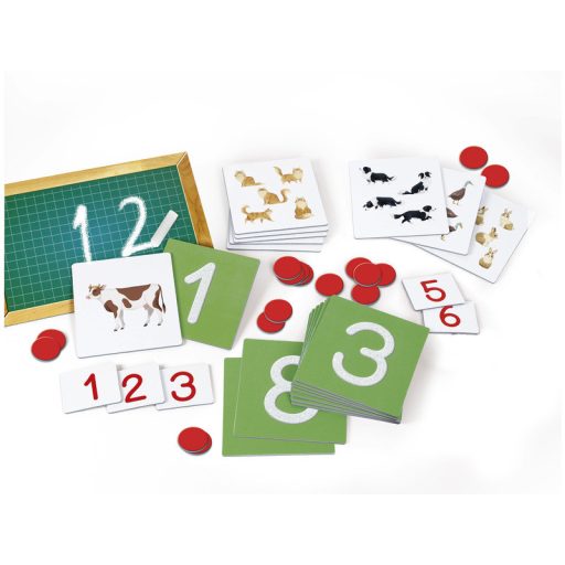 Clementoni: Montessori - Tapintható számok