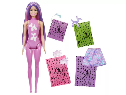 Barbie color reveal meglepetés baba lufikutya sorozat