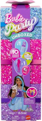 Barbie party reveal glamour meglepetés szett - lila