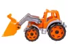 Színes műanyag traktor