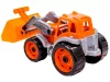 Színes műanyag traktor