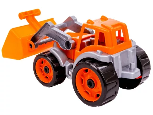 Színes műanyag traktor