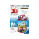Ravensburger Puzzle 3D 54 db Ceruzatartó Super Mario