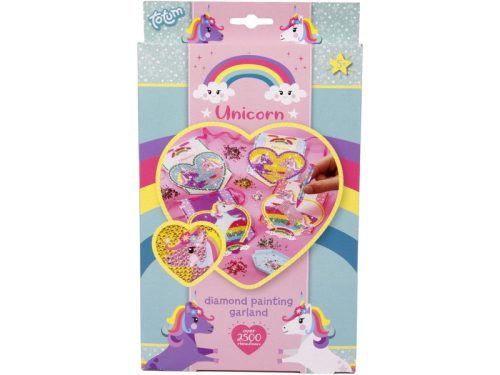Unikornis gyémánt festés