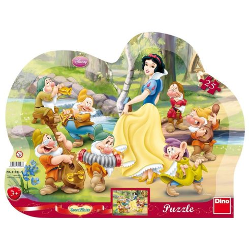 Dino Disney hercegnők Hófehérke 25 darabos puzzle