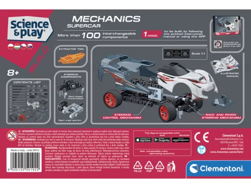 Tudomány és Játék - Versenyautó építőkészlet