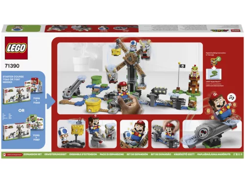 LEGO Super Mario 71390 Reznor leütő kiegészítő szett