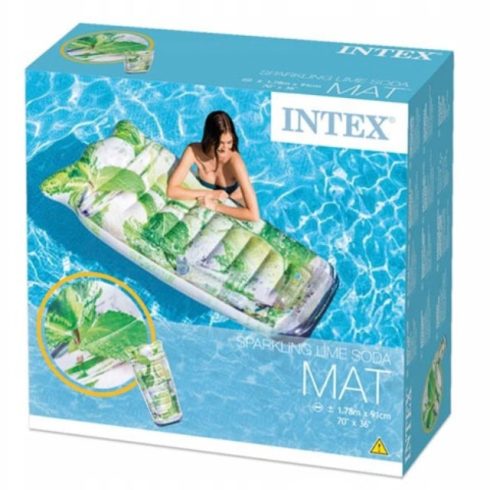 Intex-Limonádé felfújható matrac 178x91cm