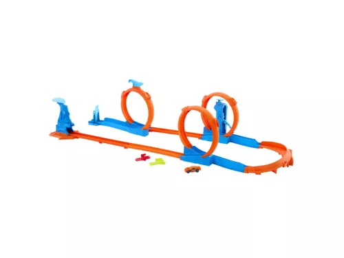 Hot wheels track creator - tripla hurok pálya