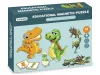 2IN1 mágneses puzzle - dínók, 95 db